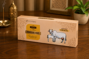 Mangalyam Cow Dung Dhoop Cups